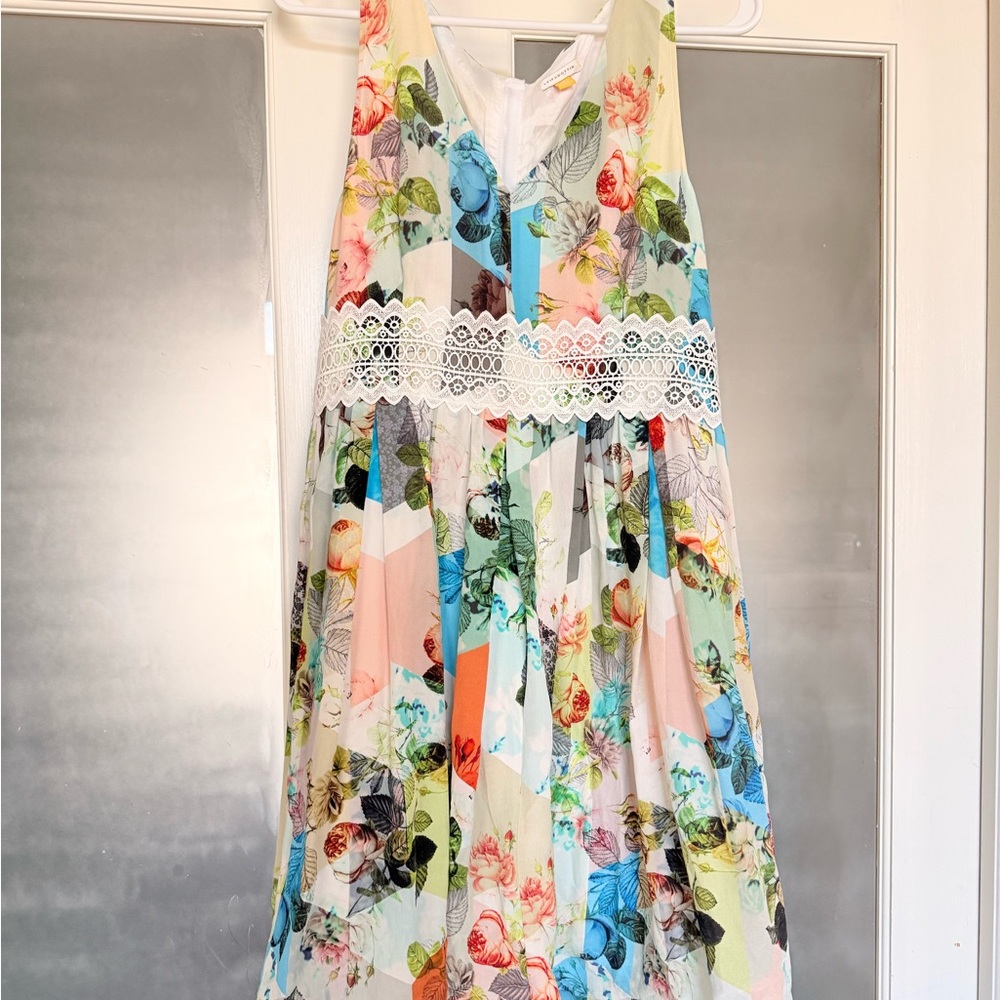 Leifsdottir Multicolor Floral Kids Dress